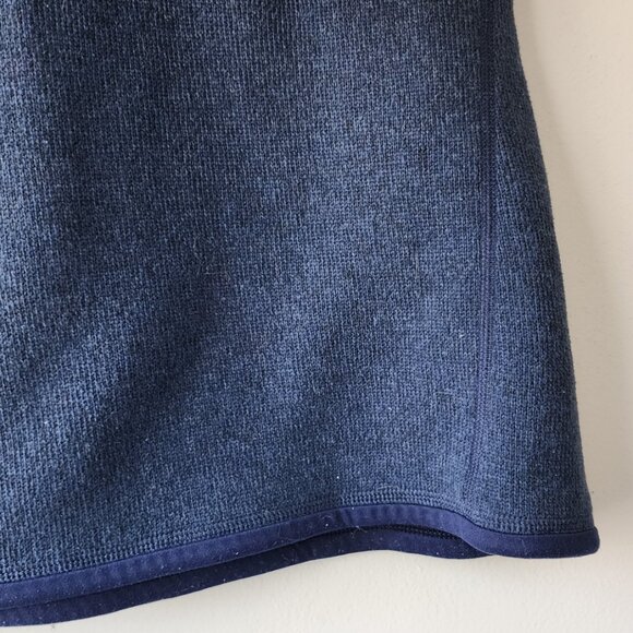 Patagonia Better Sweater Fleece Jacket | Women's Med | Navy Blue 1/4 Zip - Picture 3 of 8